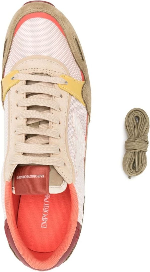 Emporio Armani Earmani Exclusive Pre Sneakers Powder Pink Roze