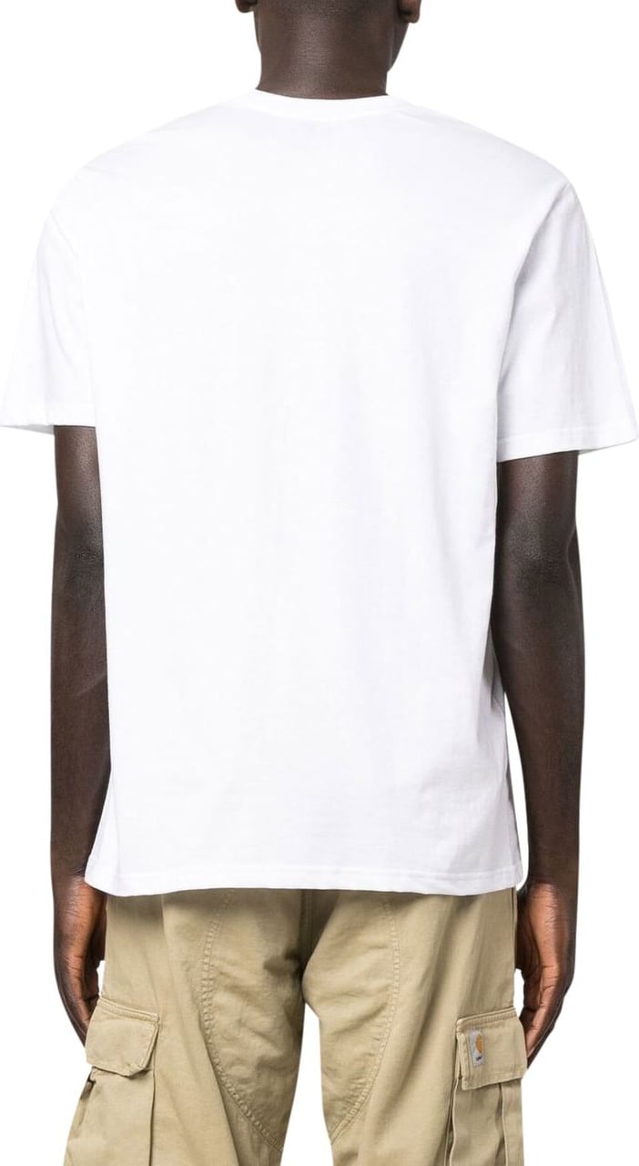 Carhartt Wip Standard Crewneck White T-shirt Set White Wit