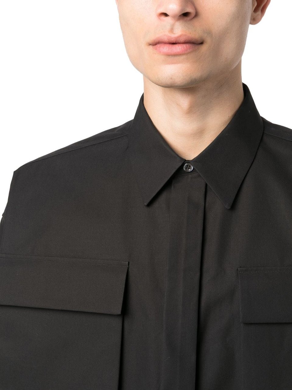 Alexander McQueen Shirts Black Zwart