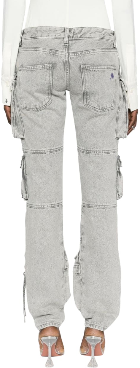 The Attico Pantalone Esse Grijs