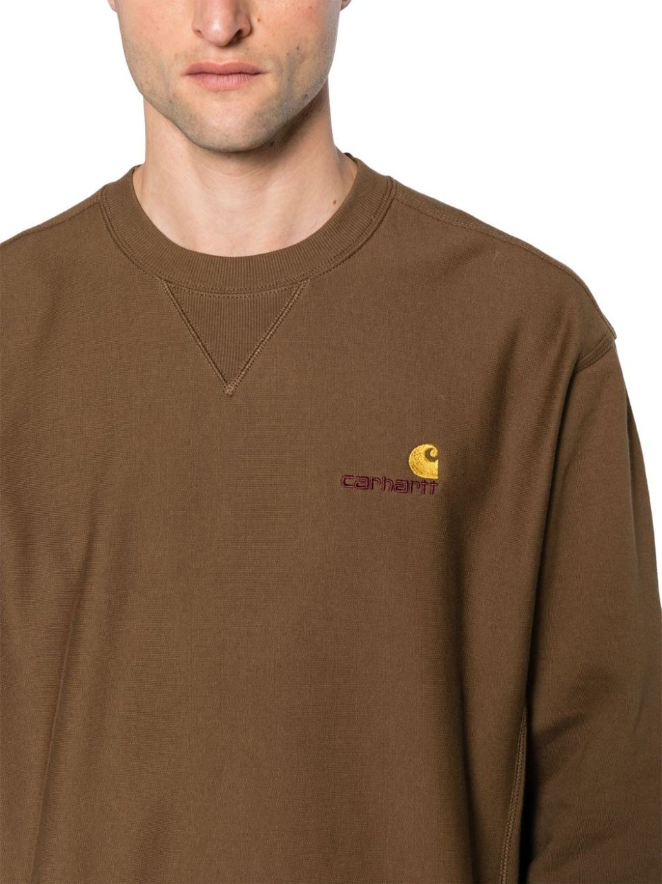 Carhartt Wip Main Sweaters Brown Bruin