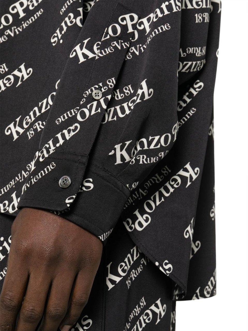 Kenzo By Verdy Shirts Black Zwart
