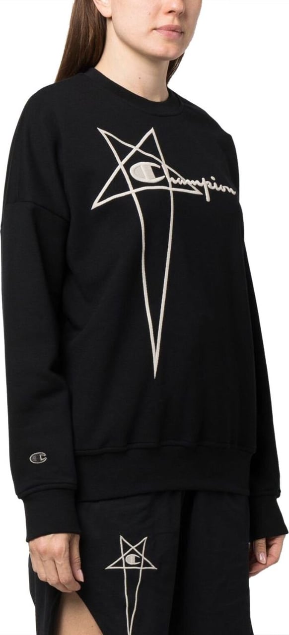 Rick Owens X Champions Sweaters Black Zwart