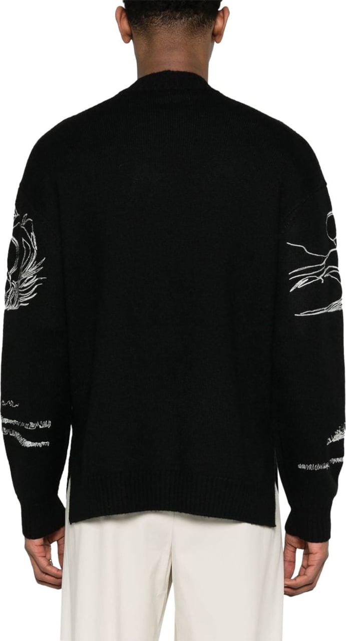 Emporio Armani Earmani Exclusive Pre Sweaters Black Zwart