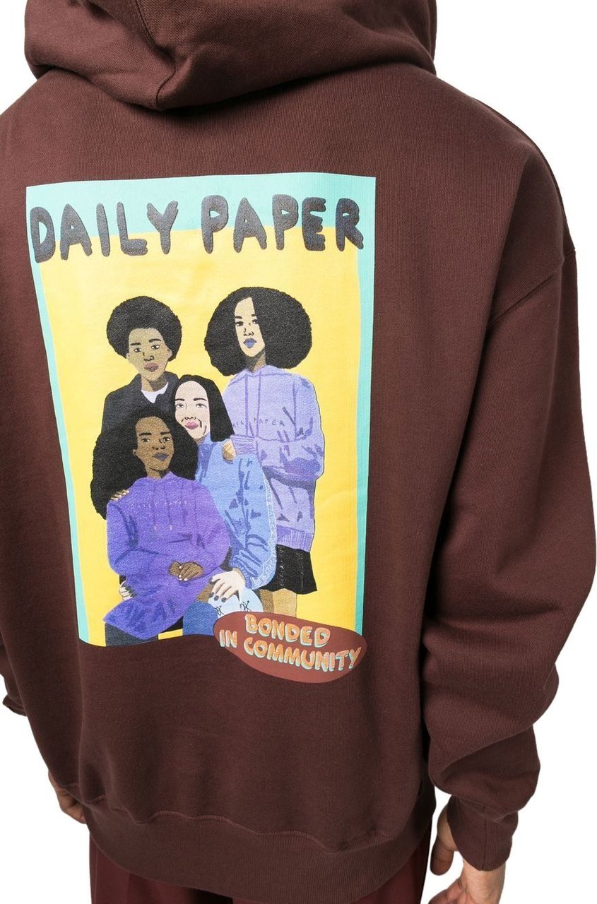 Daily Paper Capsule Sweaters Brown Bruin