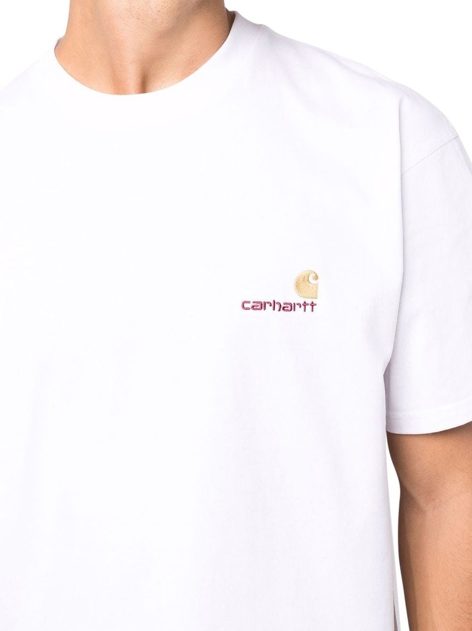 Carhartt American Script T-Shirt Wit