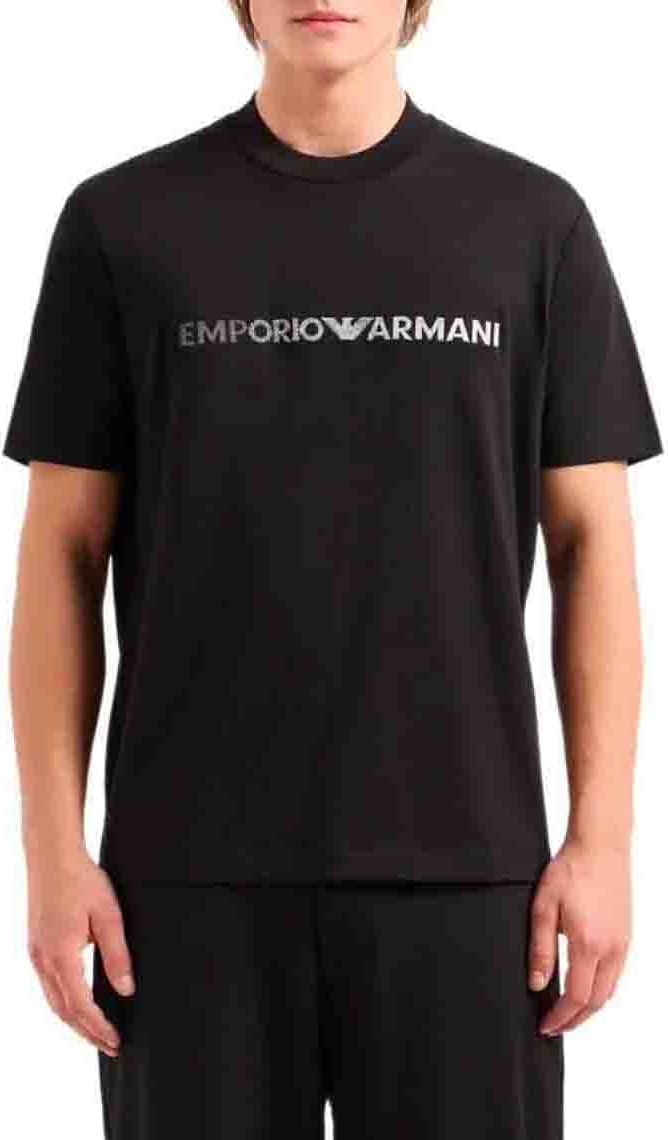 Emporio Armani t-shirt black Zwart