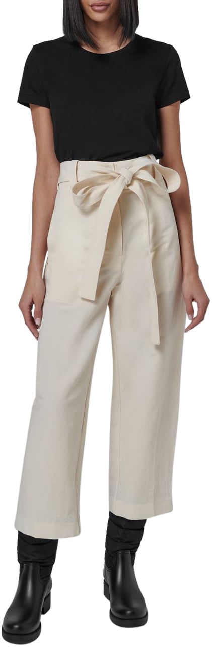 Moncler 2  Genius 1952 Belted Cropped Pants Beige