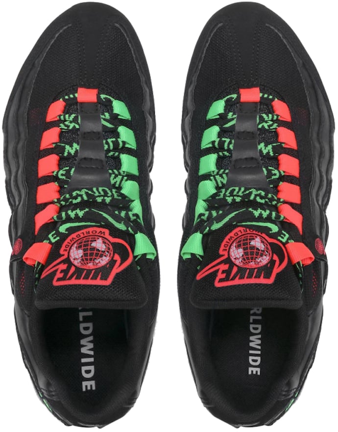 Nike Air Max 95 Se Worldwide Sneakers Zwart