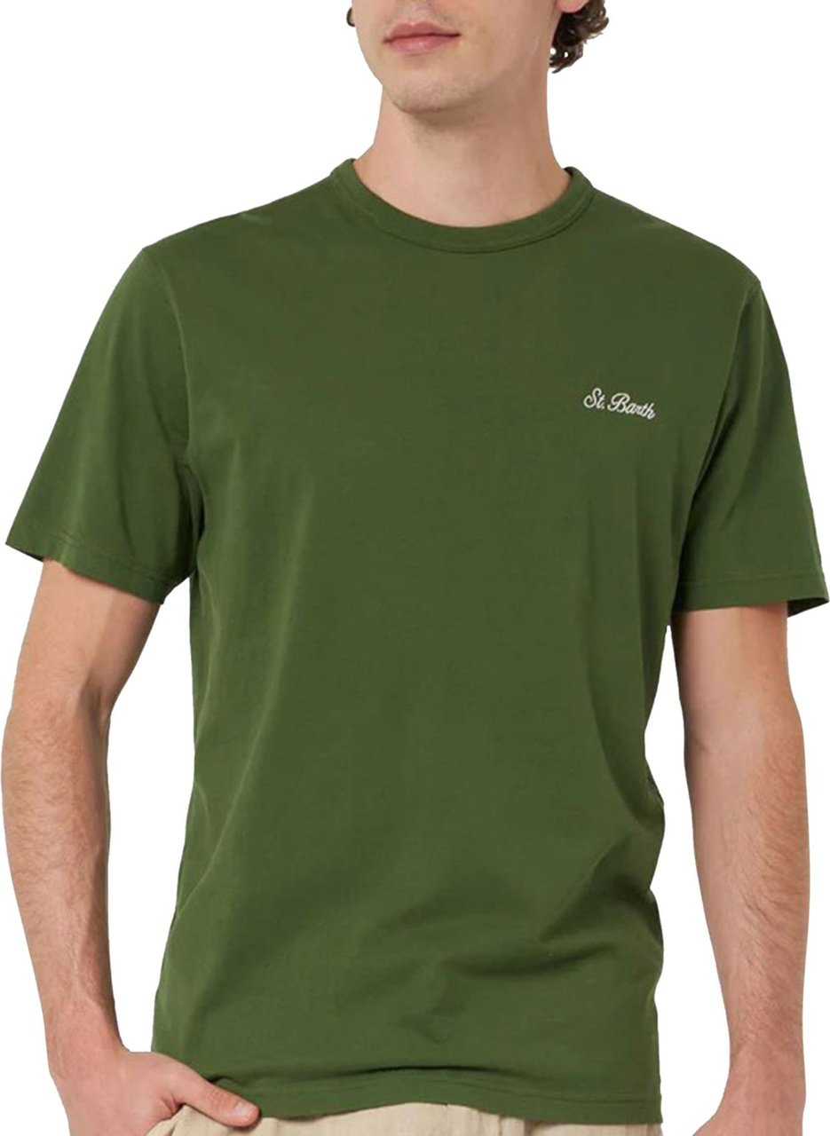 MC2 Saint Barth MC2 Saint Barth T-shirts and Polos Green Groen