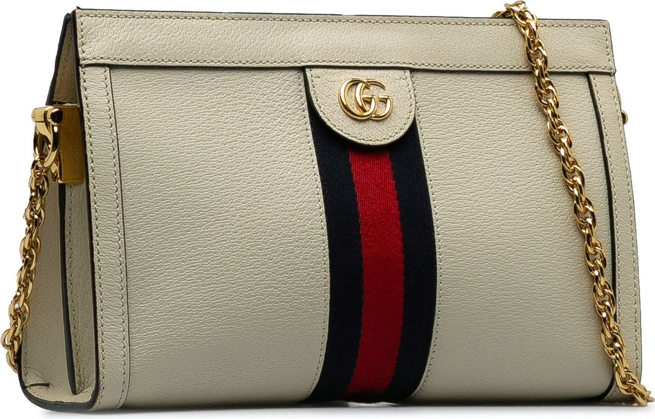 Gucci Small Ophidia Chain Crossbody Bag Wit