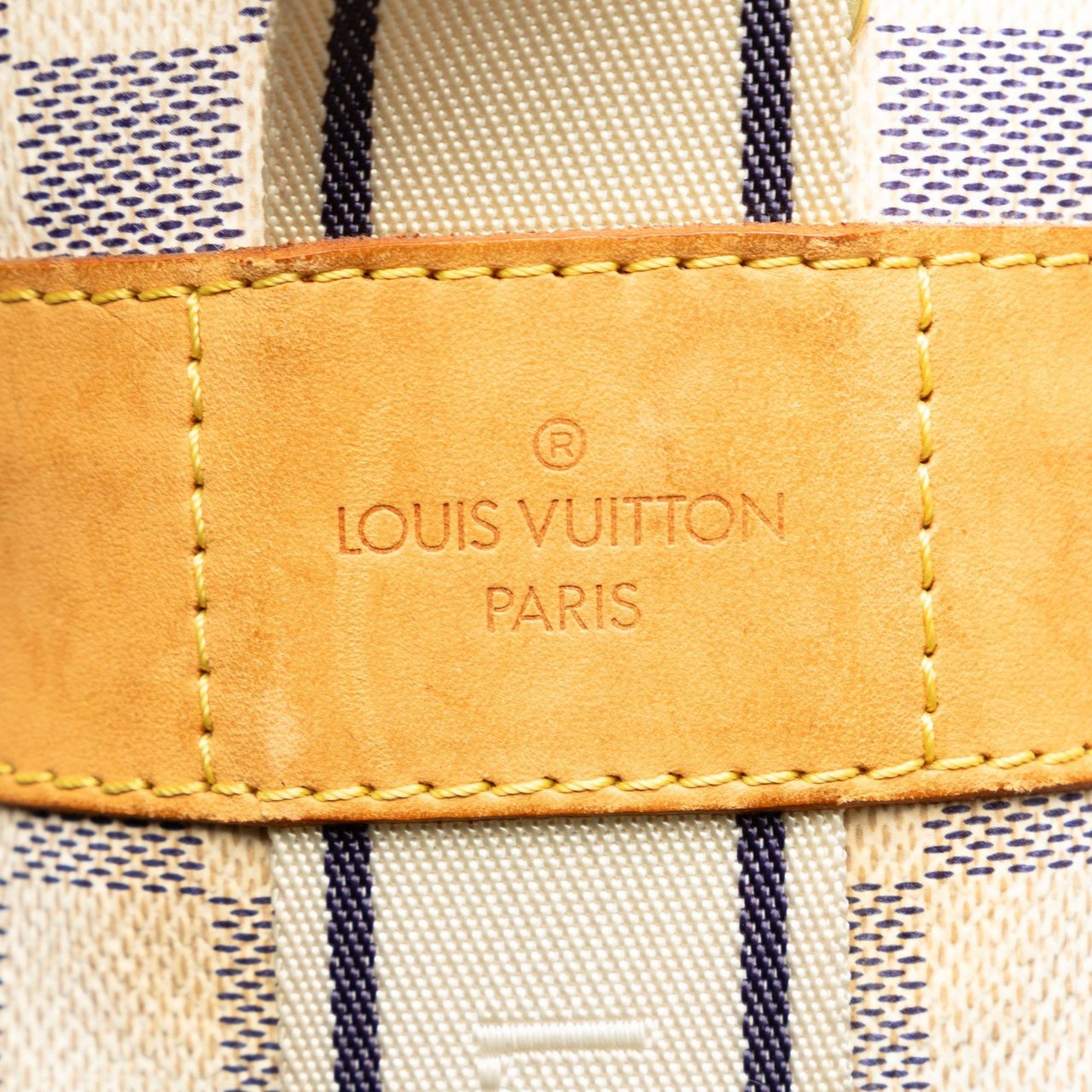Louis Vuitton Damier Azur Naviglio Wit