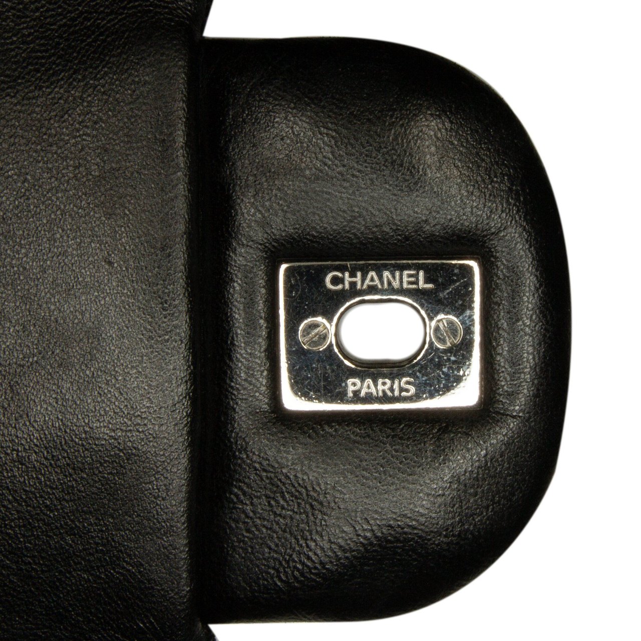 Chanel Jumbo Classic Patent Single Flap Bag Zwart