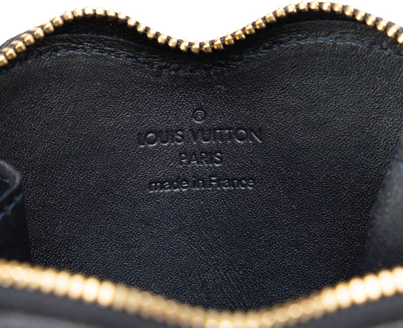 Louis Vuitton Monogram Vernis Heart Coin Purse Zwart
