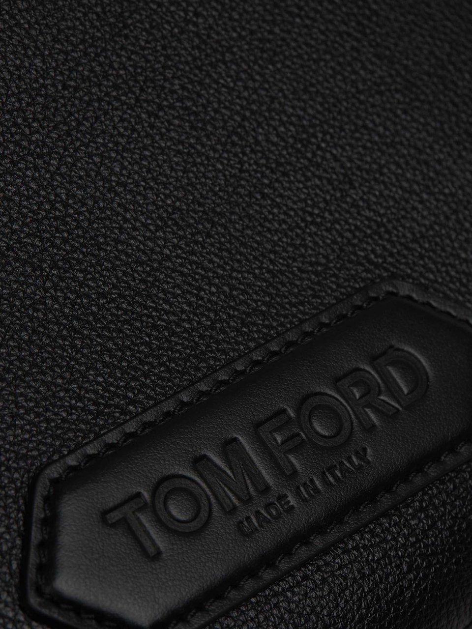 Tom Ford Grained Leather Crossbody Bag Divers