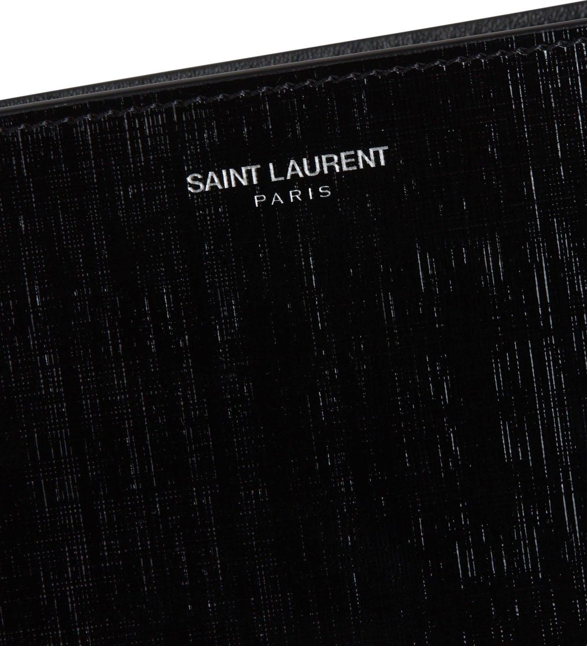 Saint Laurent Logo Leather Wallet Divers
