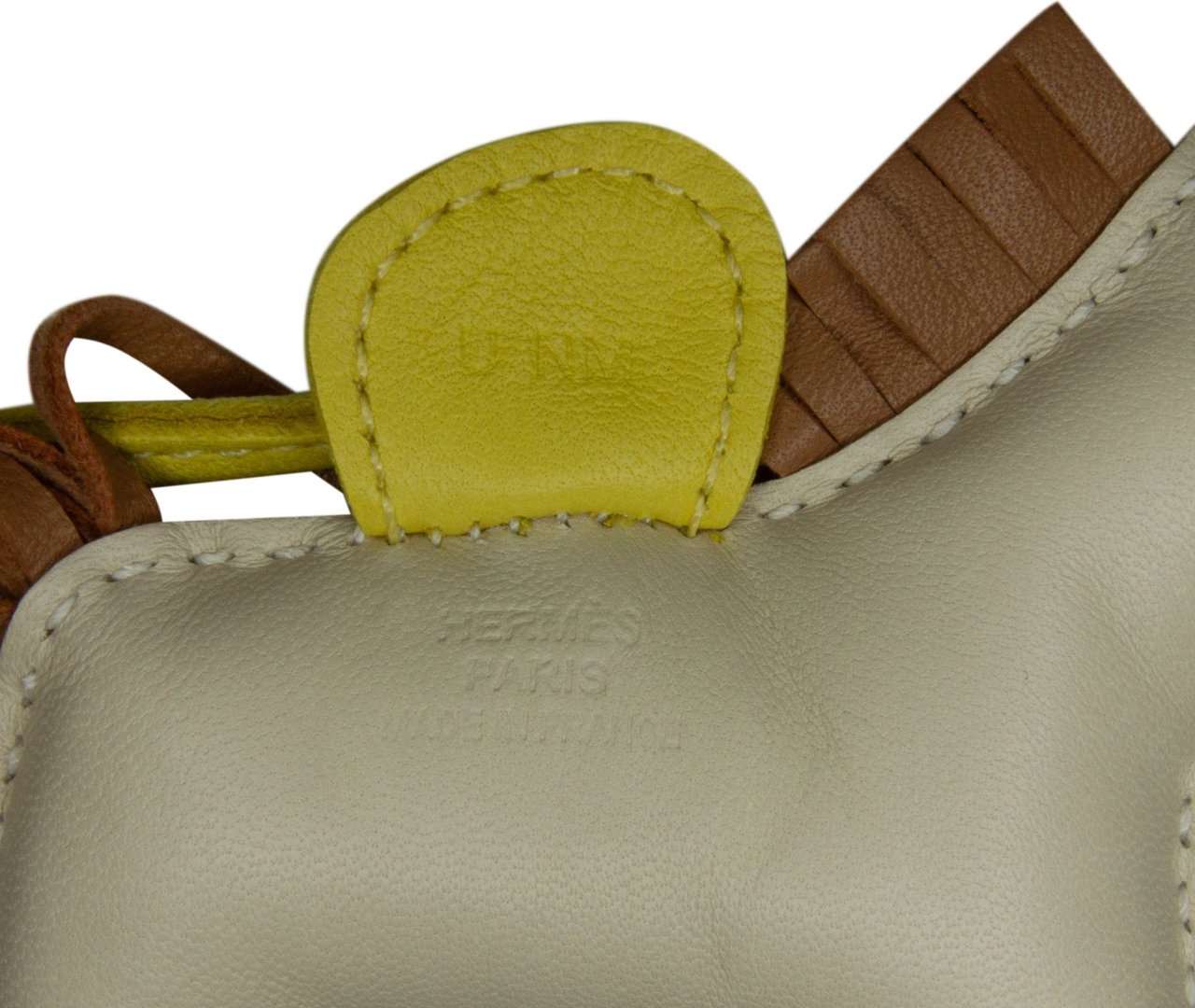 Hermès Grigri Rodeo Bag Charm TPM Bruin