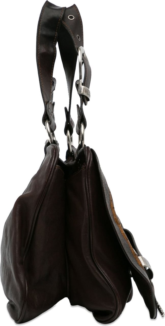 Dior Saddle Double Gaucho Bruin