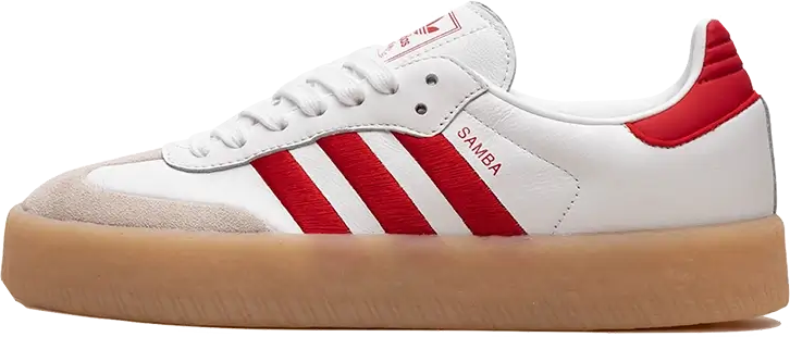 Adidas Adidas Sambae White Better Scarlet Gum Wit