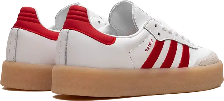 Adidas Adidas Sambae White Better Scarlet Gum Wit