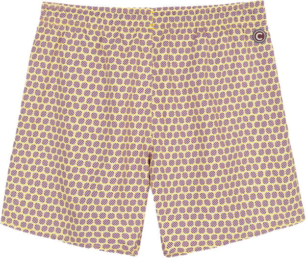 Colmar Originals Patterned Swimshort Brownie Lines Divers