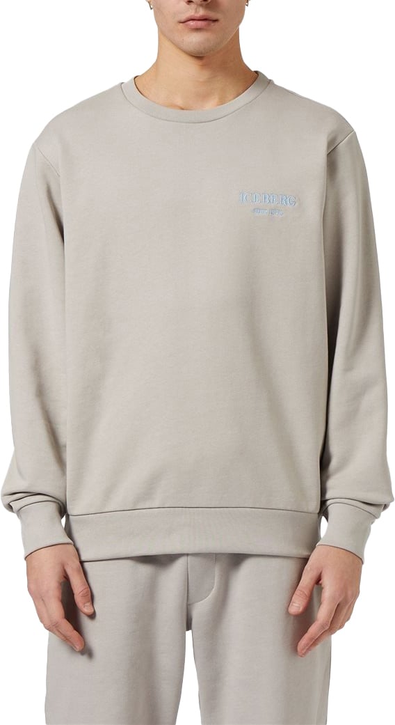 Iceberg Sweater Stone Grey Small Lo Grijs