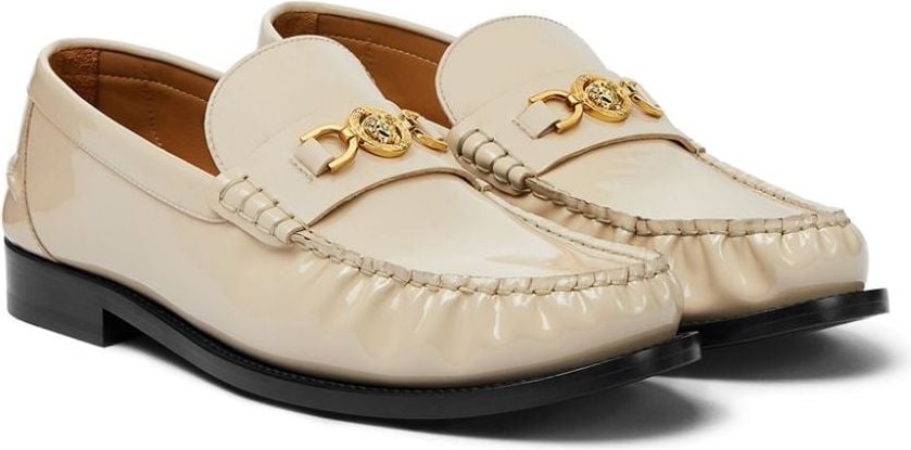 Versace Flat shoes Beige Beige