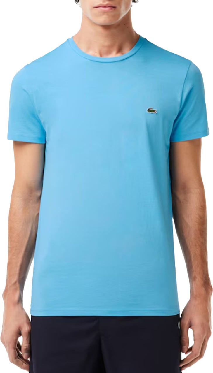 Lacoste T-shirts Lichtblauw Th6709-41 Blauw