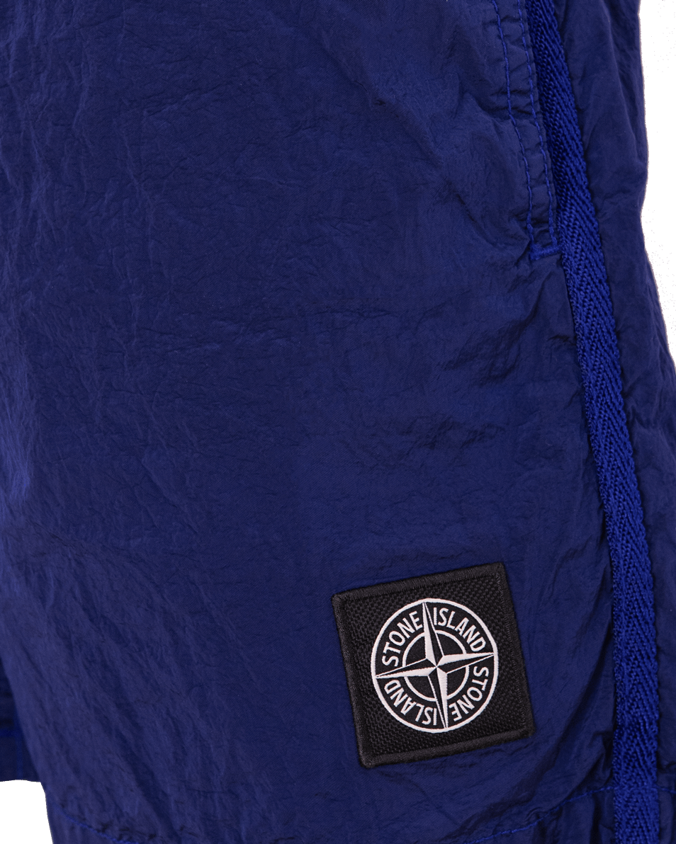 Stone Island Junior Kids Shorts Blauw