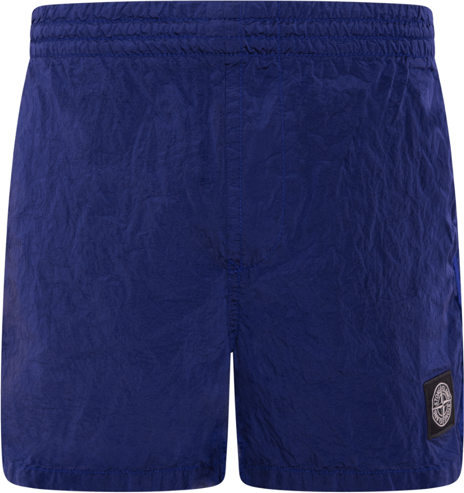 Stone Island Junior Kids Shorts Blauw