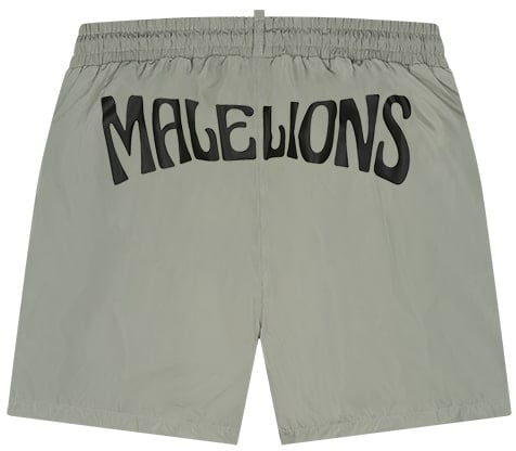 Malelions Boxer 2 Swim Shorts - DrySage/Black Groen