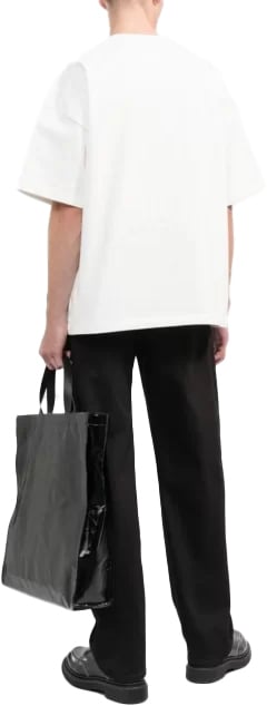 Jil Sander logo-print cotton T-shirt Wit