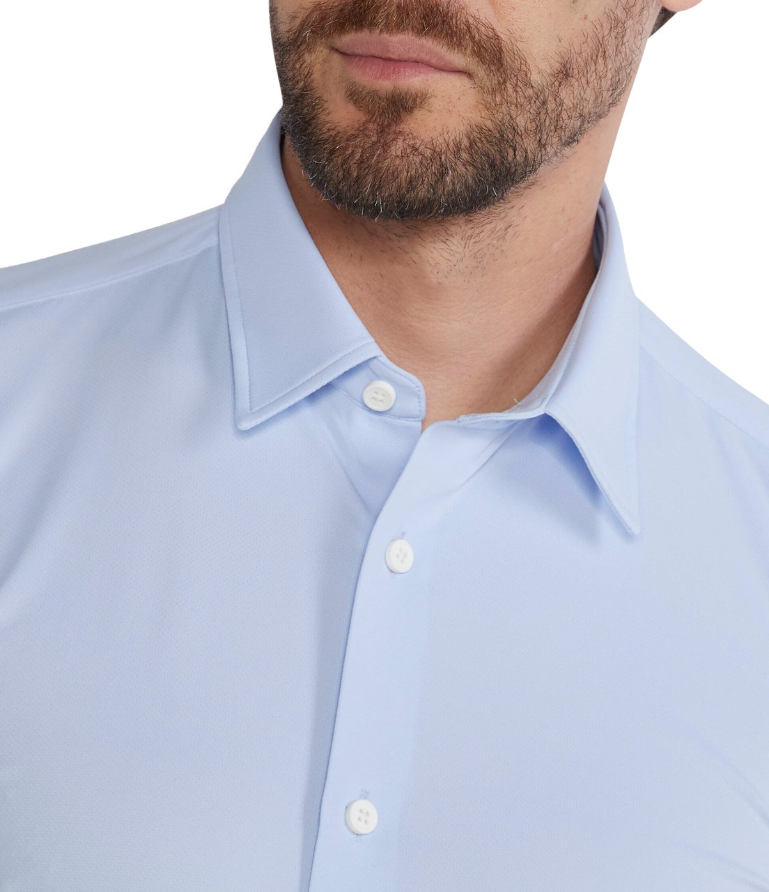 Boss Shirts Light Pastel Blue Blauw