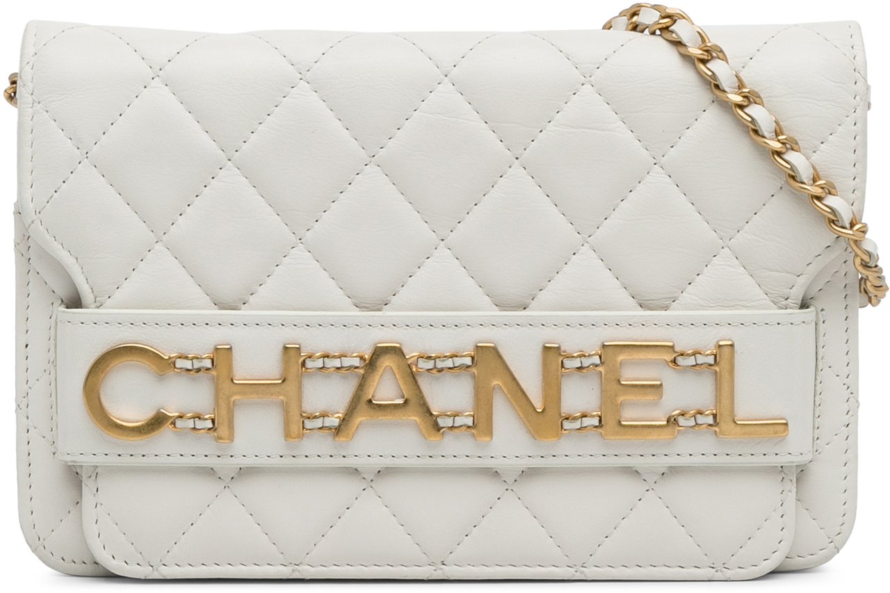 Chanel Enchained Flap Wallet on Chain Wit