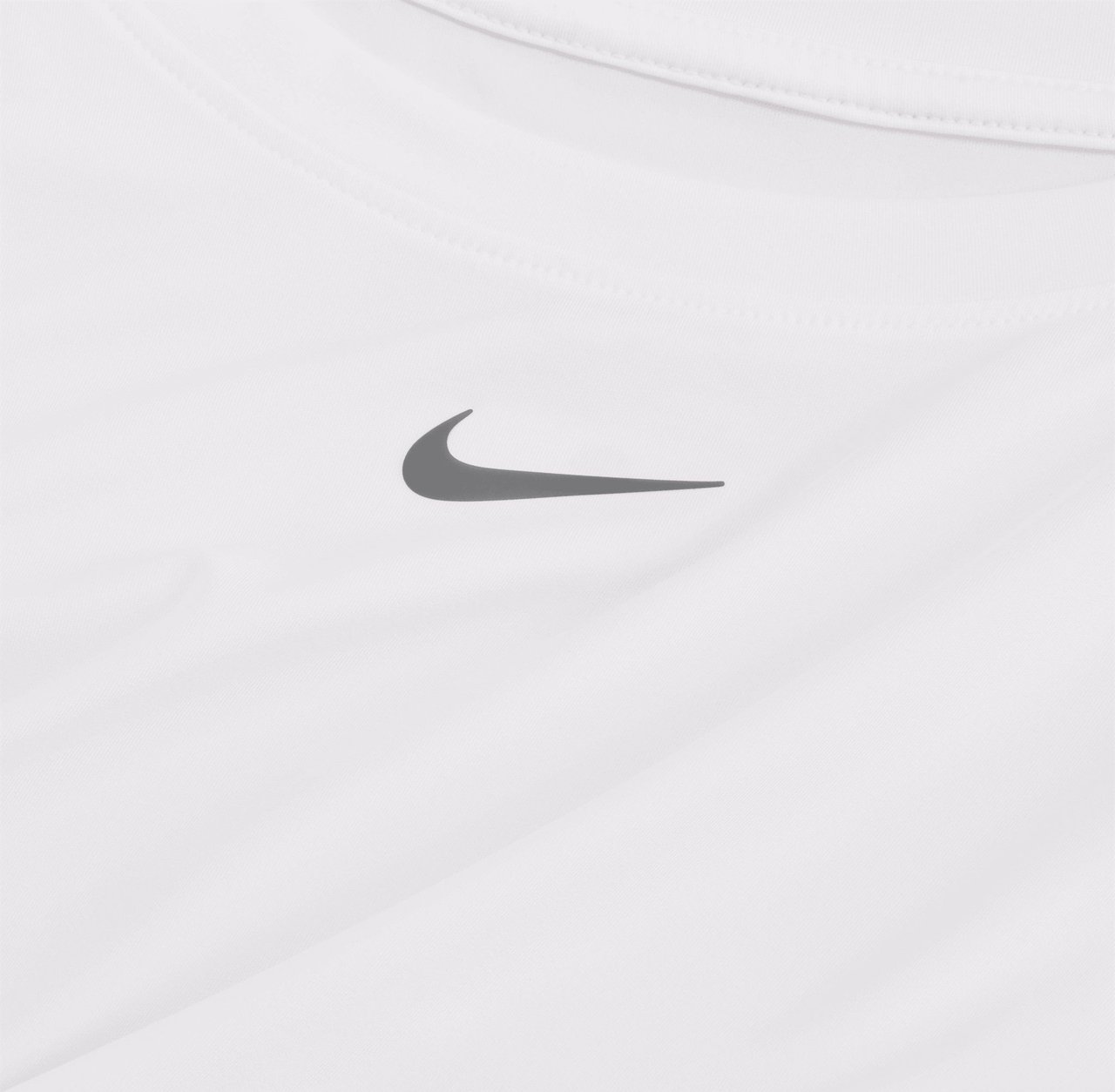 Nike One Classic DriFit SS Top White Divers