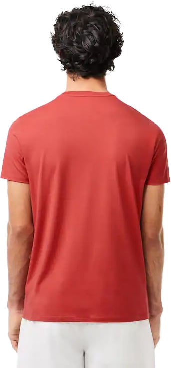 Lacoste T-shirt Km uni Roze