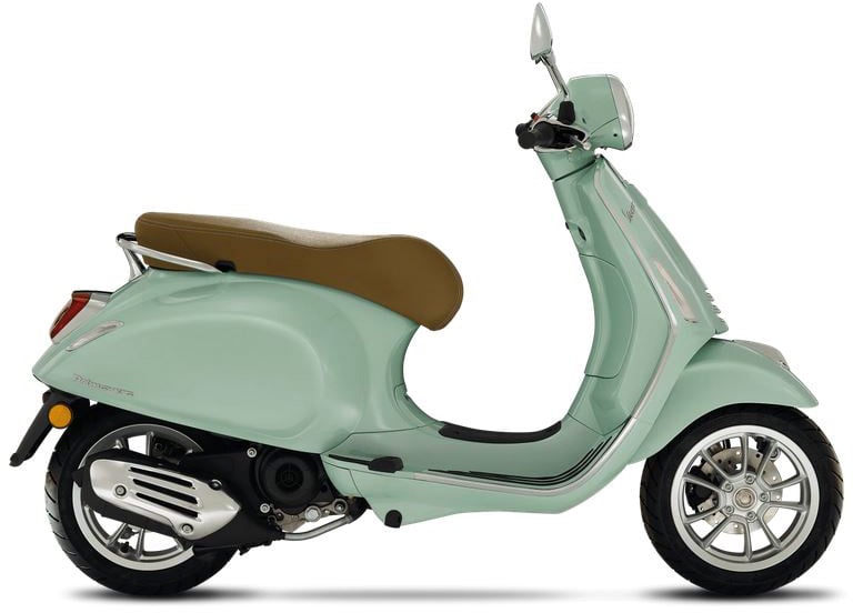 Vespa Primavera - Lichtgroen - 45km/u Groen