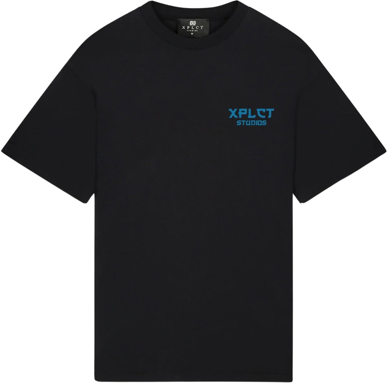 XPLCT Studios Waves T-Shirt Zwart