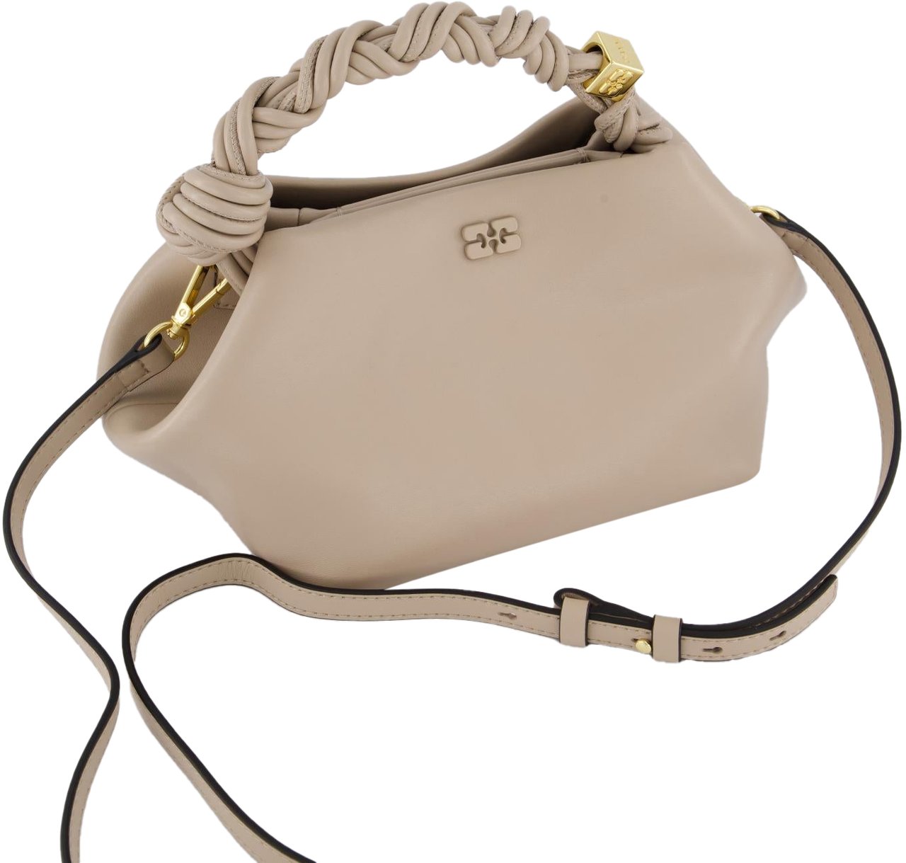 Ganni Dames Bou Bag Small Beige Beige