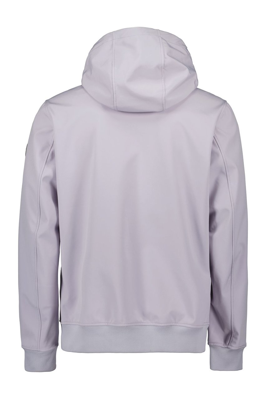Airforce Softshell Jacket Chestpocket Paars
