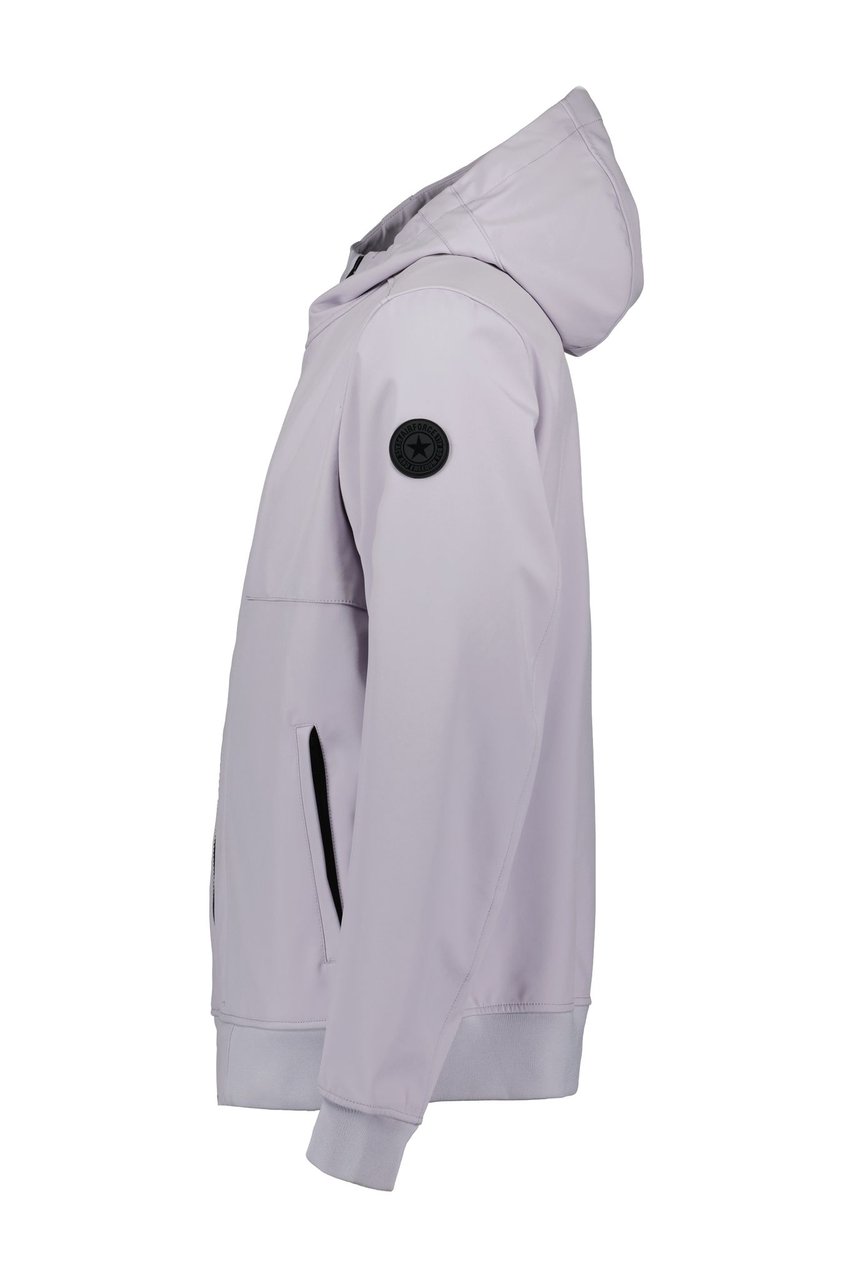 Airforce Softshell Jacket Chestpocket Paars