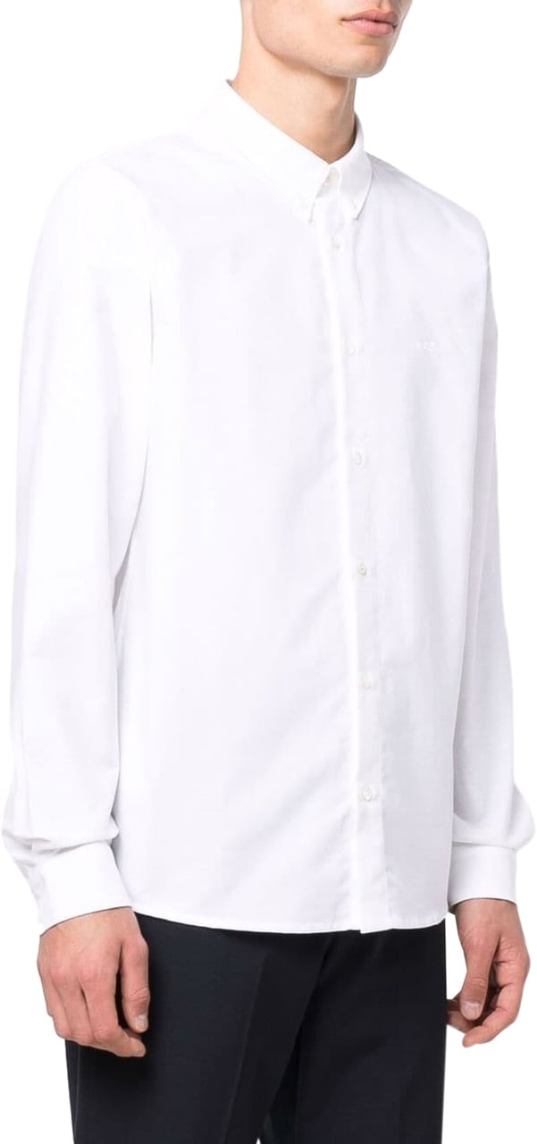 A.P.C. chemise a boutonniere devant Beige