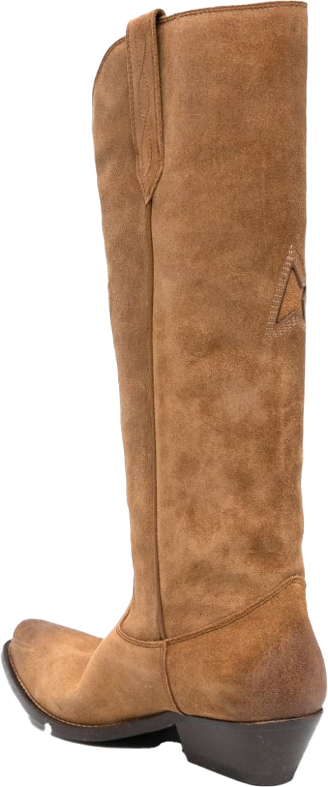 Golden Goose suede Western boots Bruin