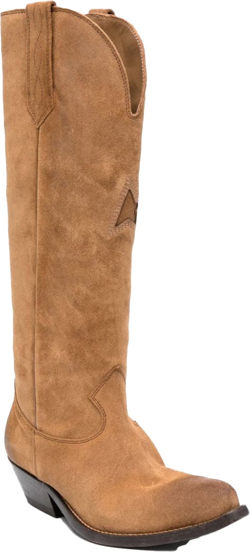 Golden Goose suede Western boots Bruin