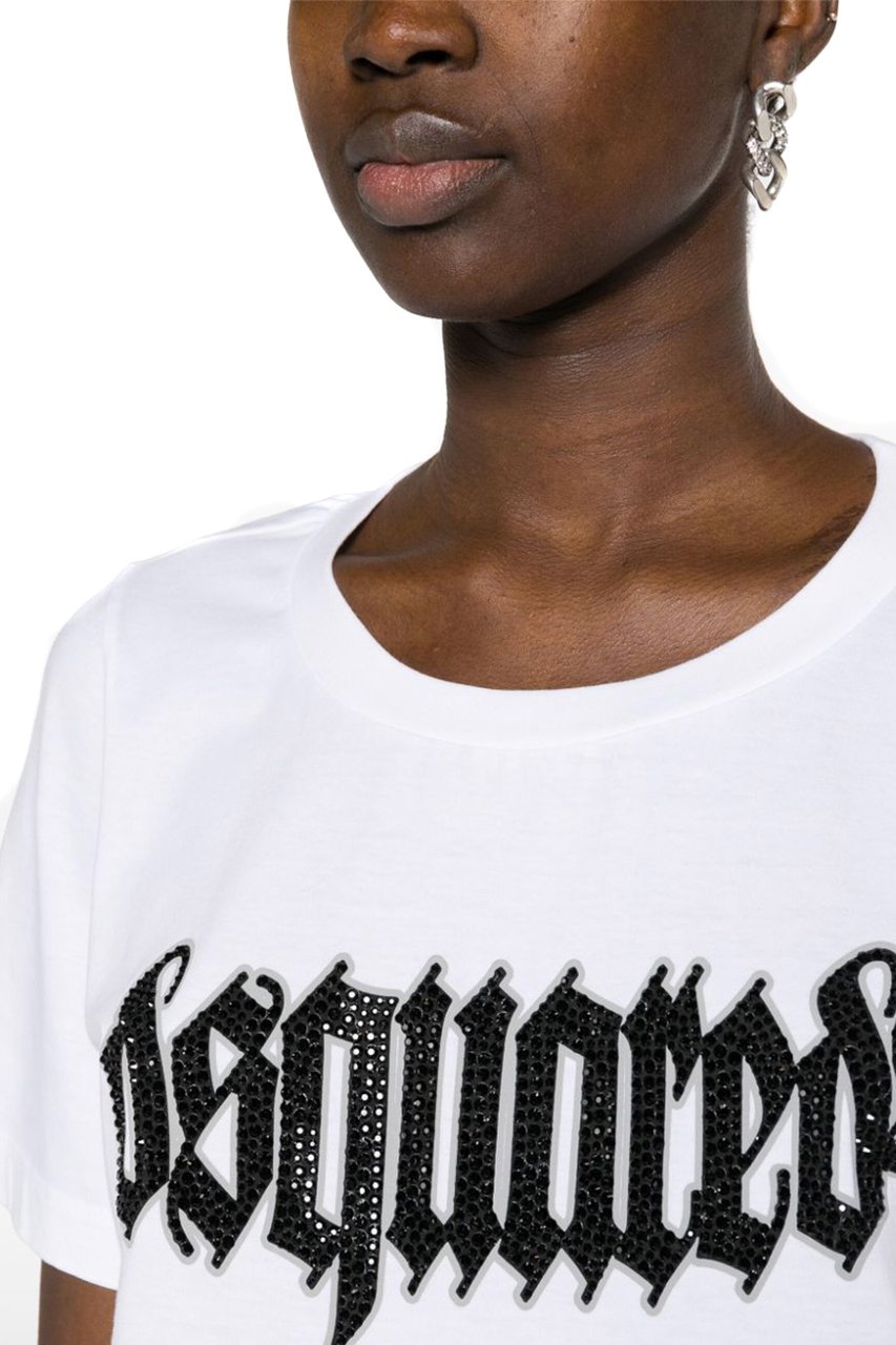 Dsquared2 T-shirts And Polos White Wit