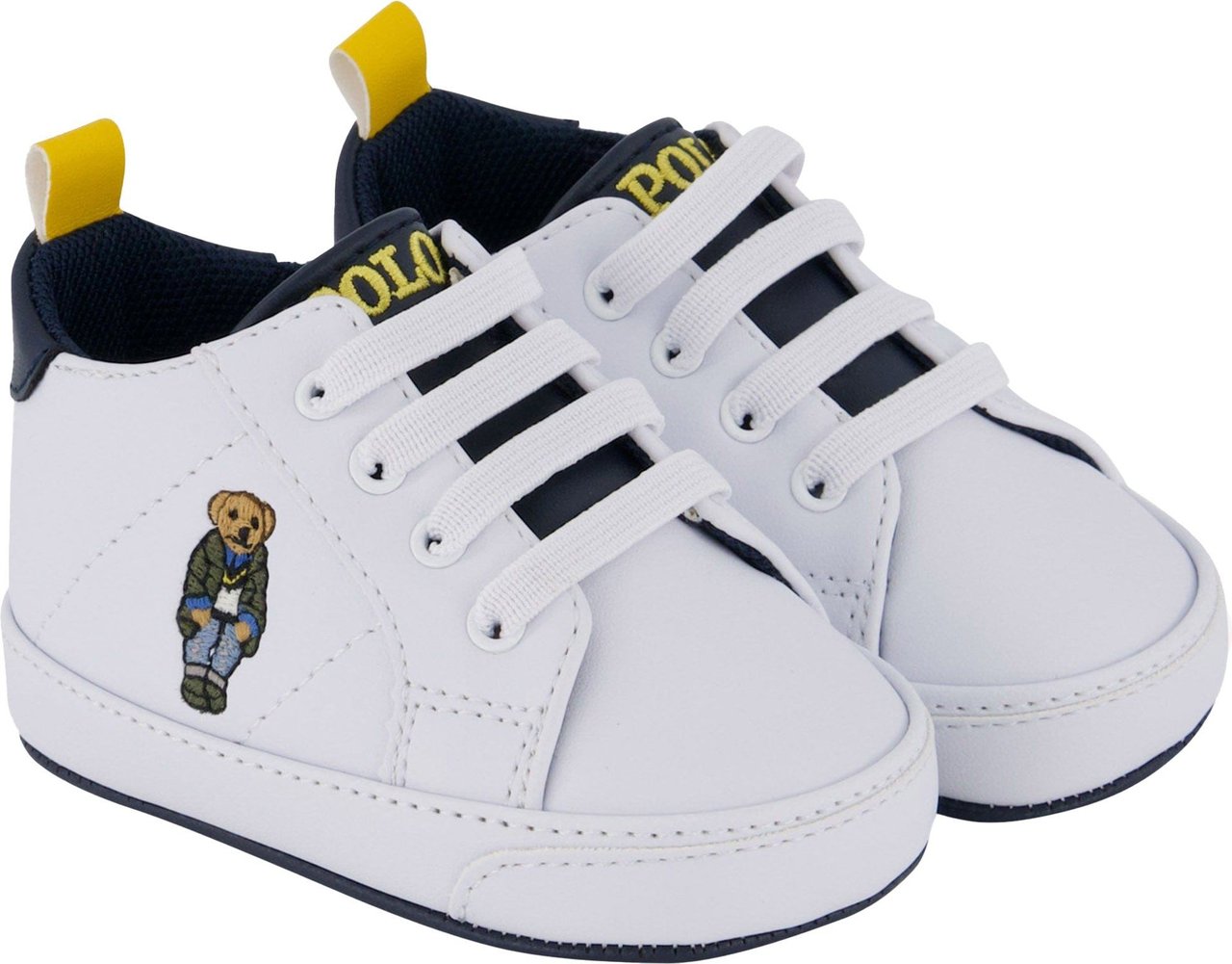 Ralph Lauren Ralph Lauren Baby Jongens Sneakers Wit Wit