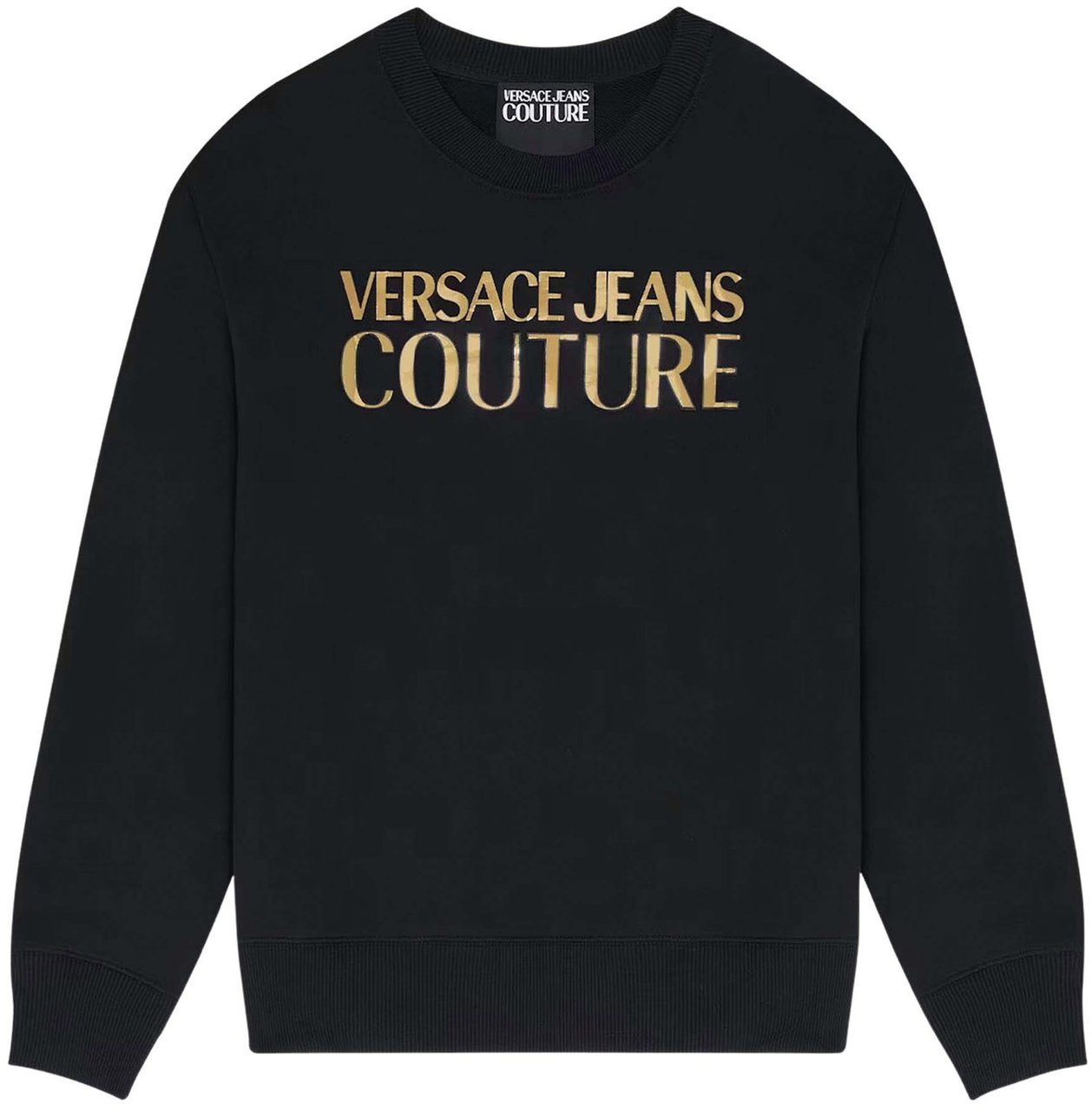 Versace Jeans Couture Sweaters Zwart 74gaig06 Cf01g G89 Zwart