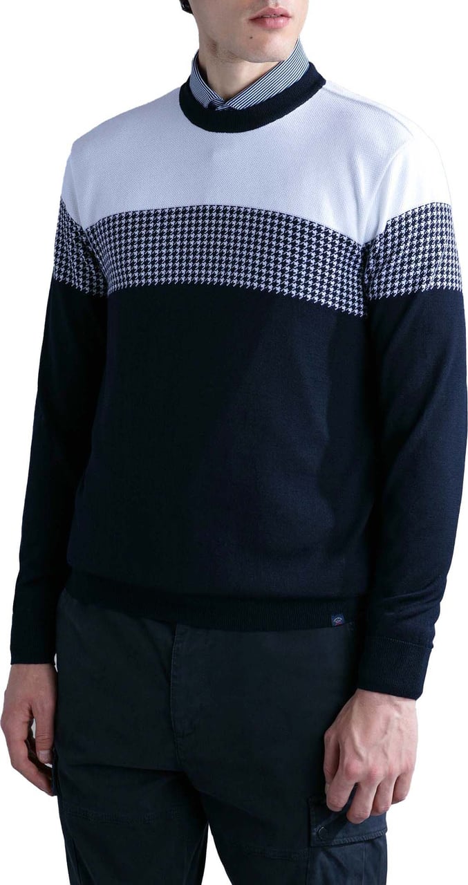 Paul & Shark Paul & Shark Beaufront Truien Blauw 13311097 384 Blauw