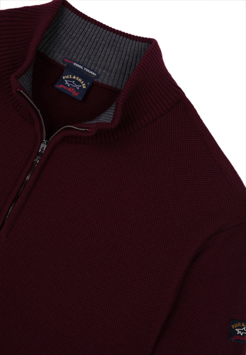 Paul & Shark Maglia Truien Bordeaux 13311105 Rood