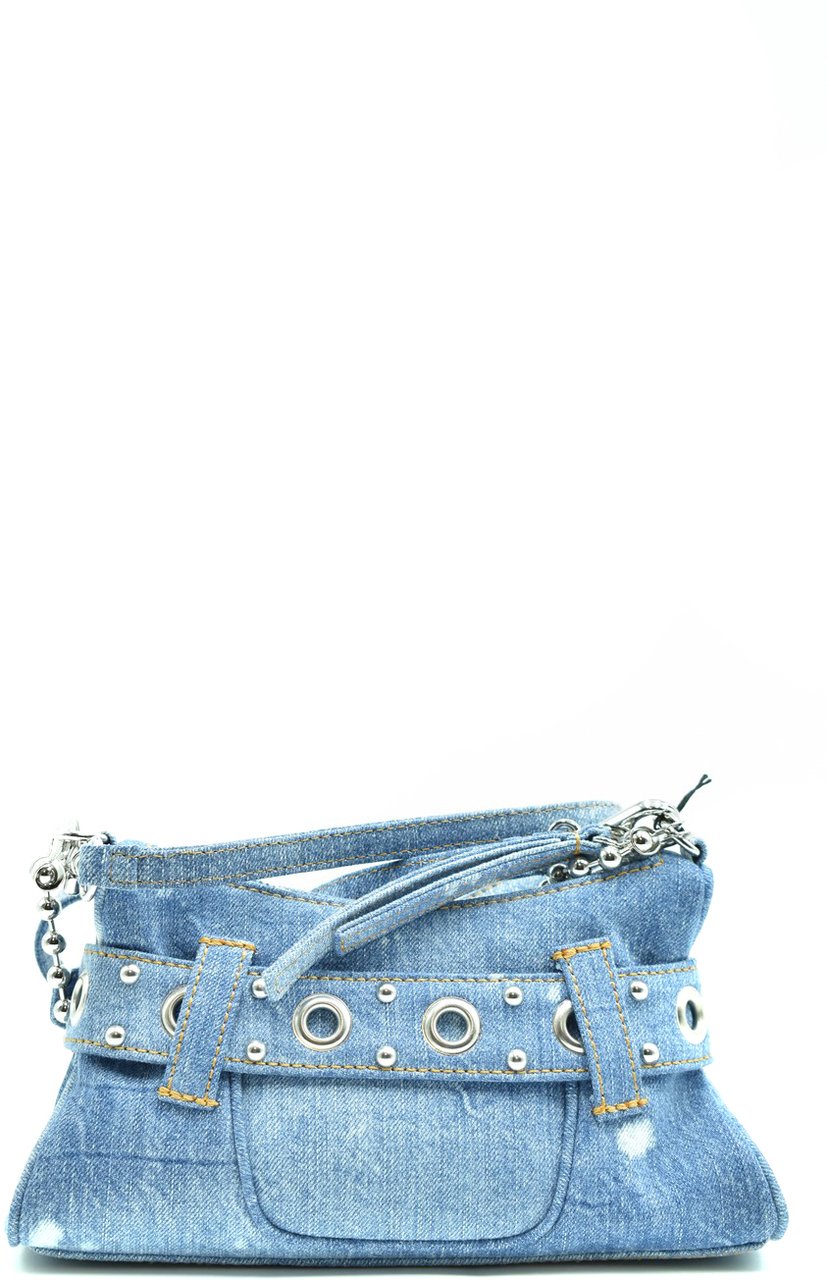 Dsquared2 Gothic Denim Bag Blue Blauw
